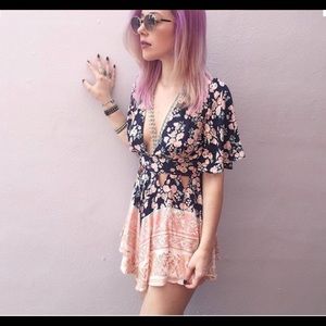 NWT LF Cutout Romper